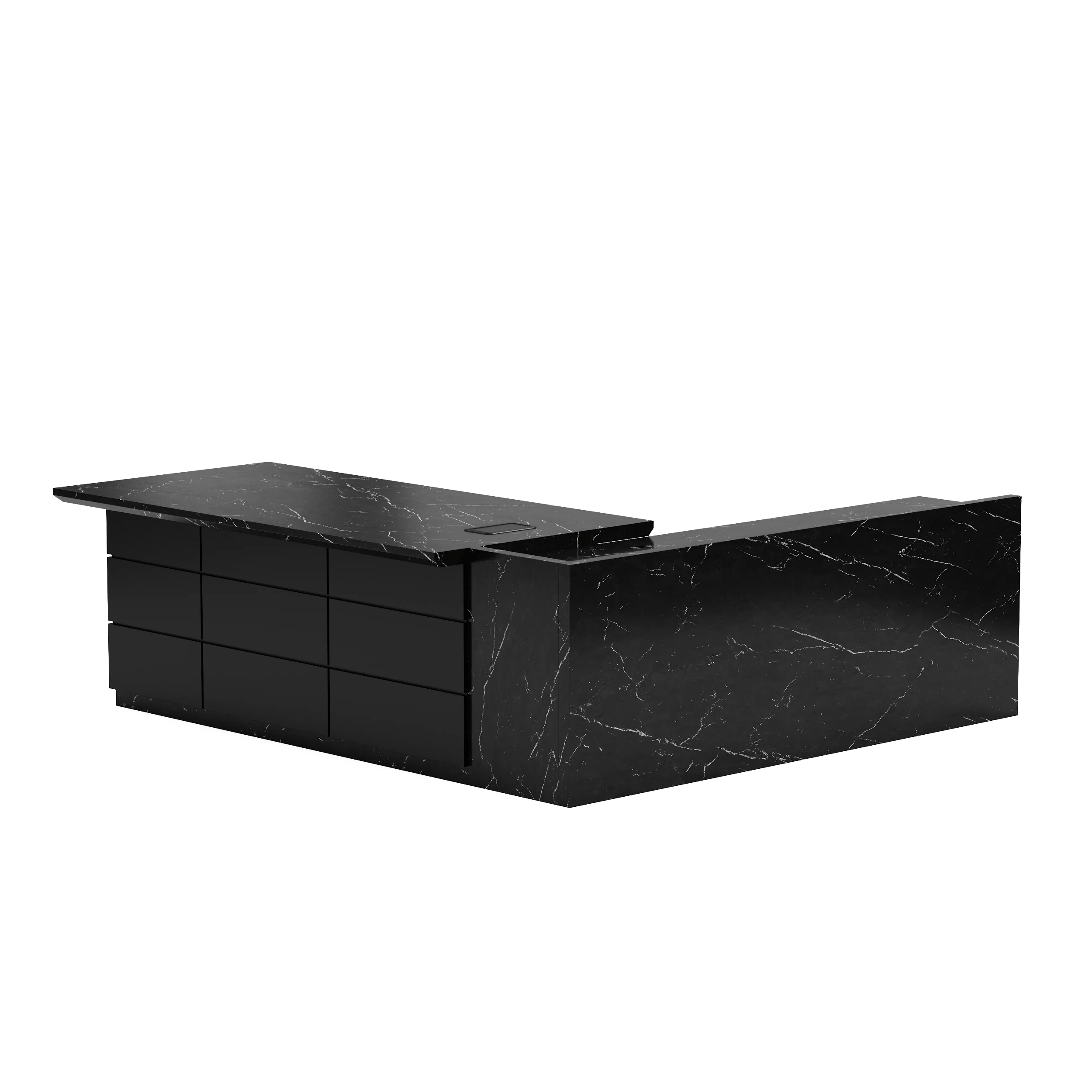 Austin · Modern L-Shaped Executive Desk