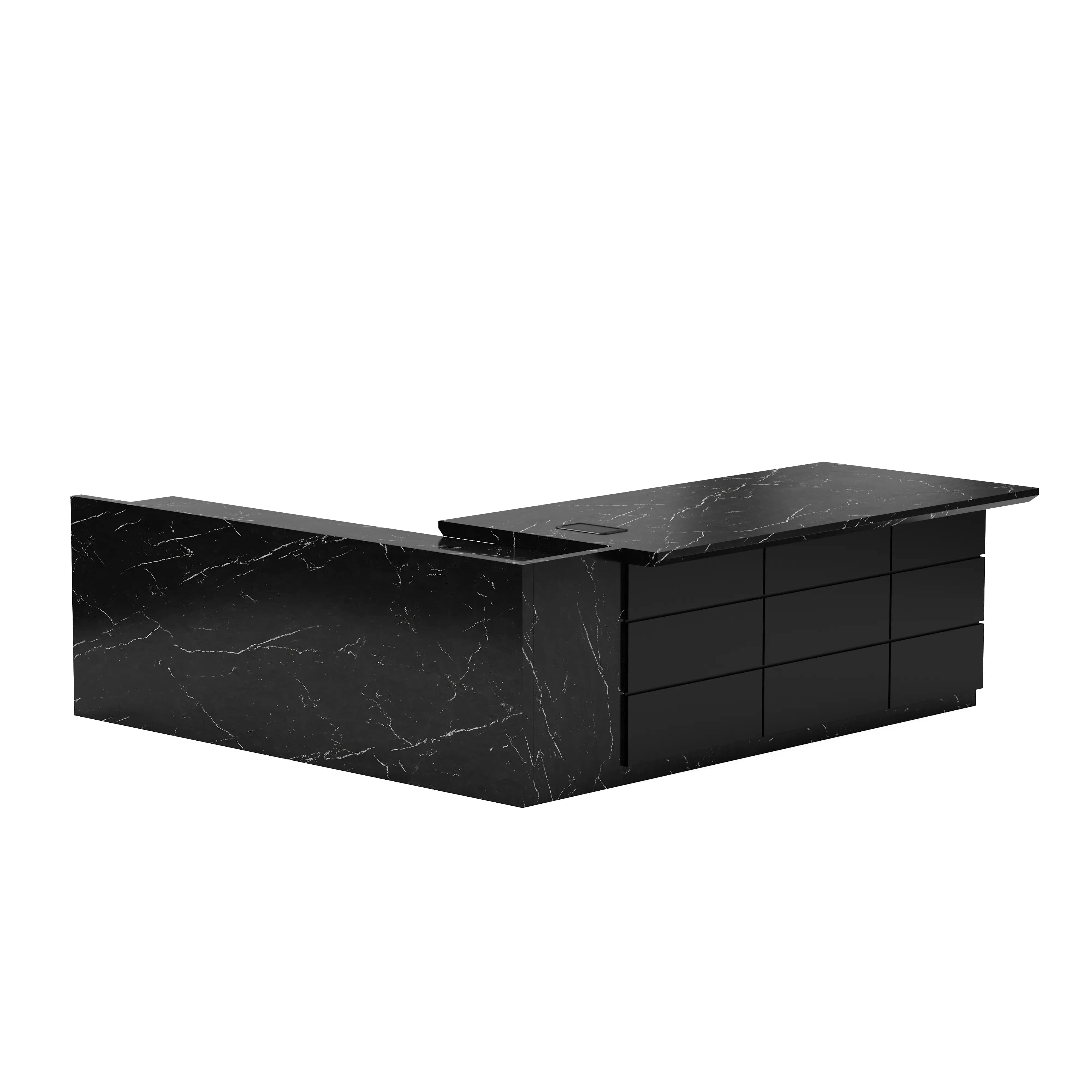 Austin · Modern L-Shaped Executive Desk