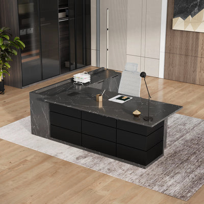 Austin ยท Modern L-Shaped Executive Desk