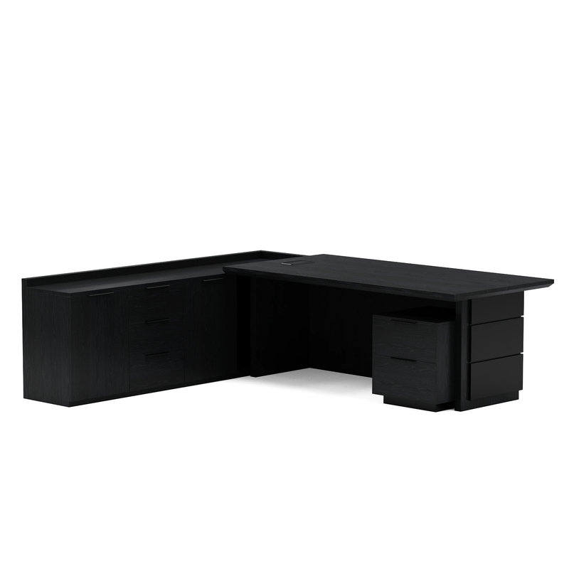 Austin · Modern L-Shaped Executive Desk