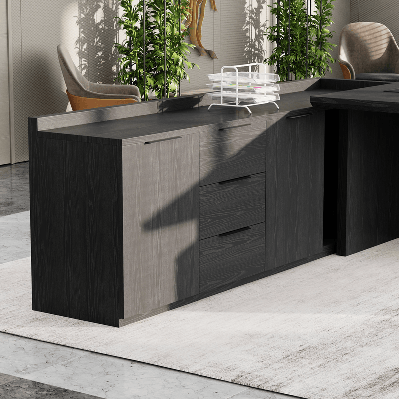 Austin · Modern L-Shaped Executive Desk