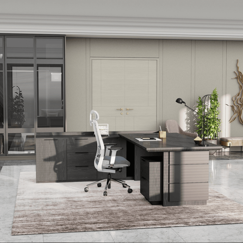 Austin · Modern L-Shaped Executive Desk