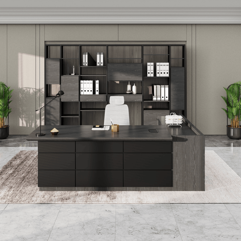Austin · Modern L-Shaped Executive Desk