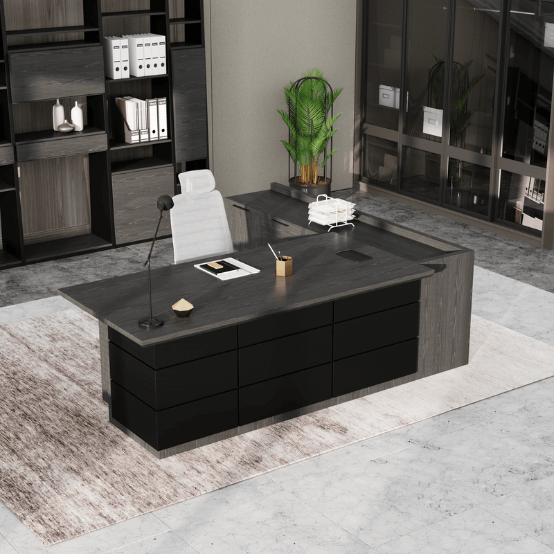 Austin · Modern L-Shaped Executive Desk