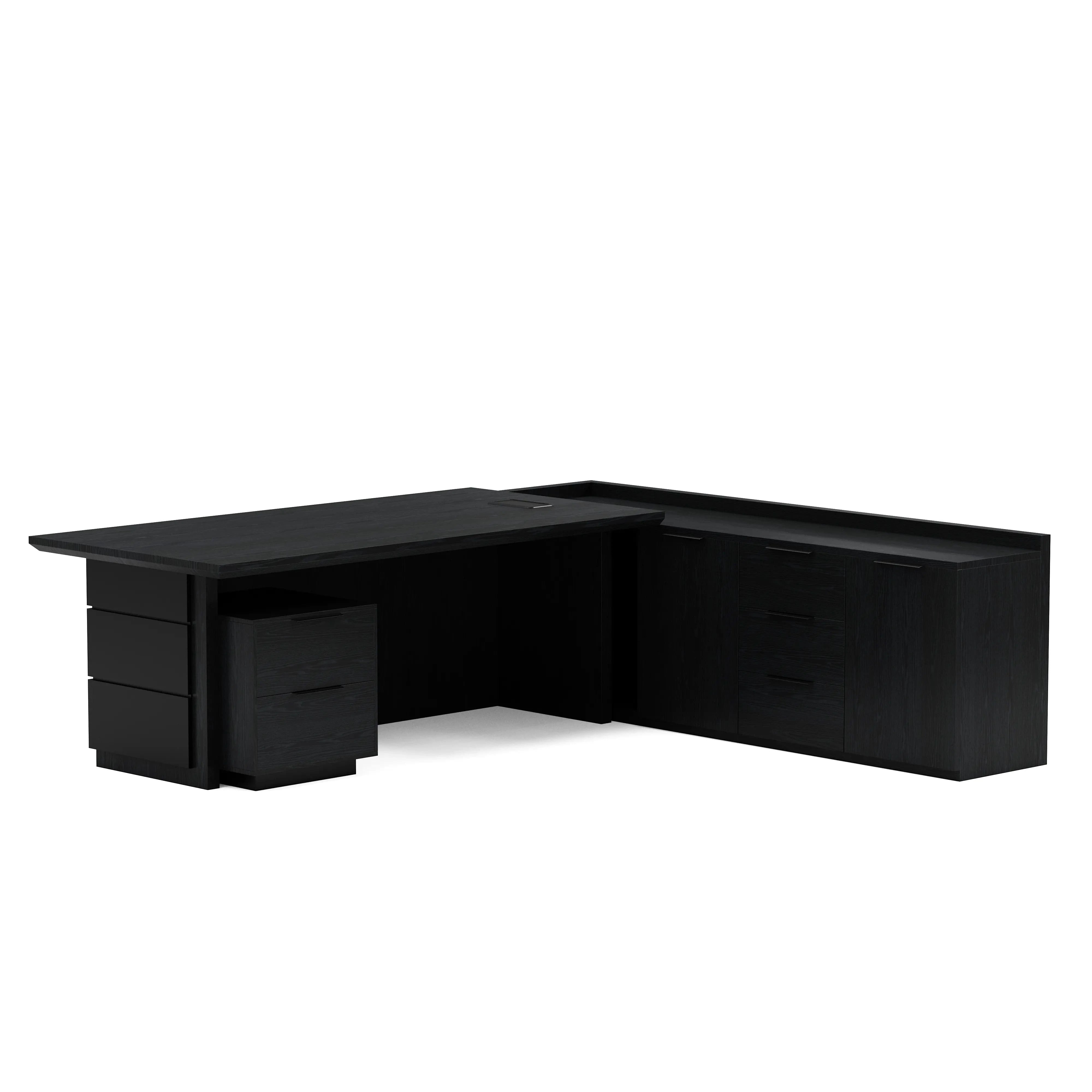 Austin · Modern L-Shaped Executive Desk