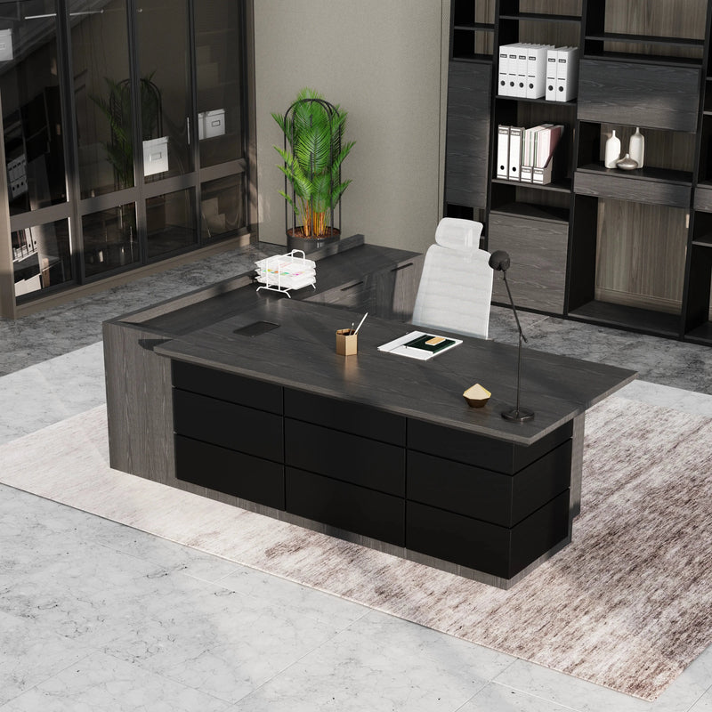 Austin · Modern L-Shaped Executive Desk