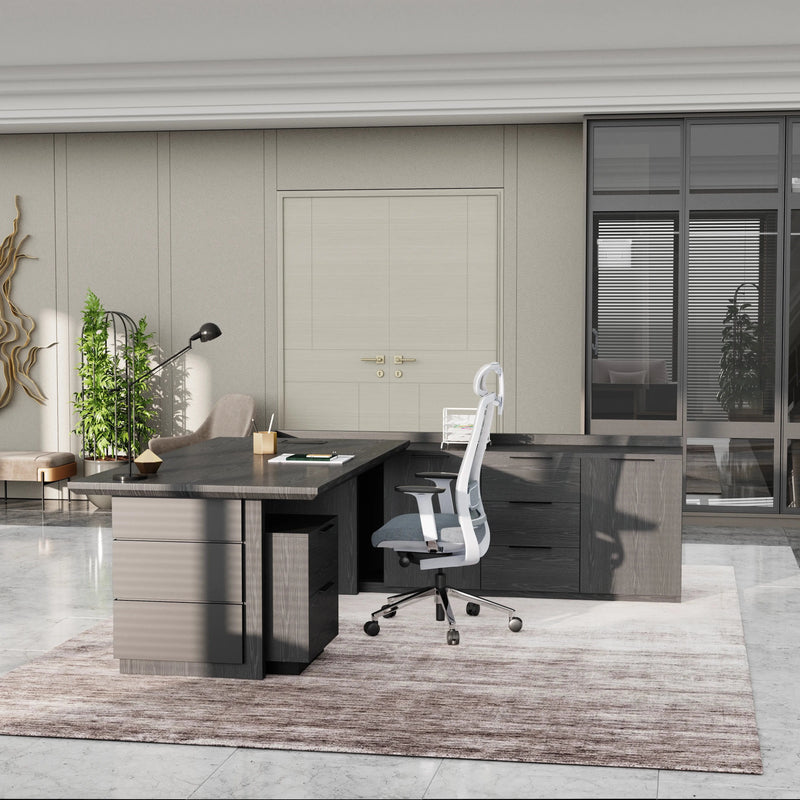 Austin · Modern L-Shaped Executive Desk