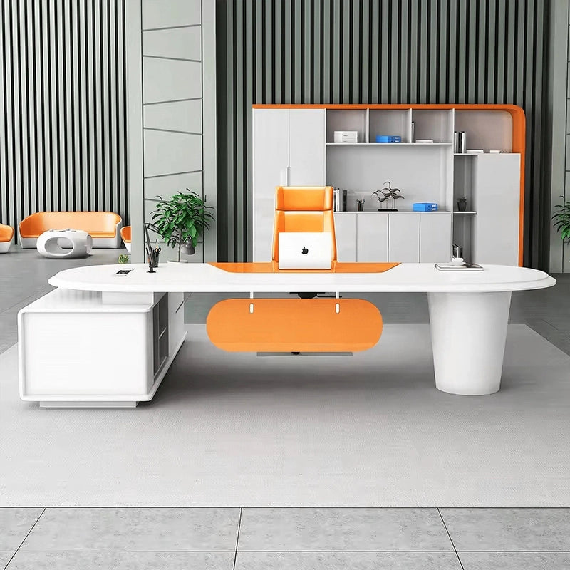 Aviana · Modern L-Shaped Executive Desk