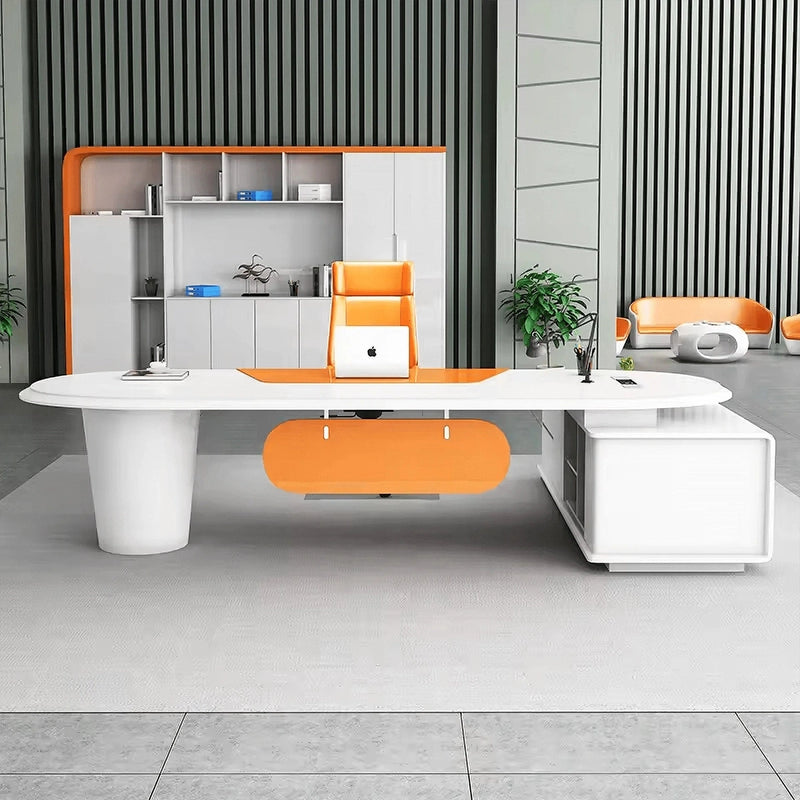Aviana · Modern L-Shaped Executive Desk