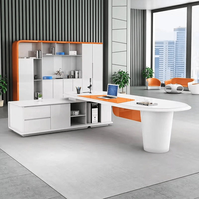 Aviana · Modern L-Shaped Executive Desk