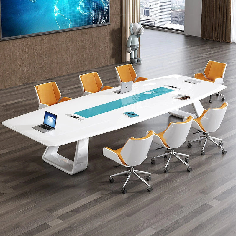 Azra ยท Conference Room Table, White