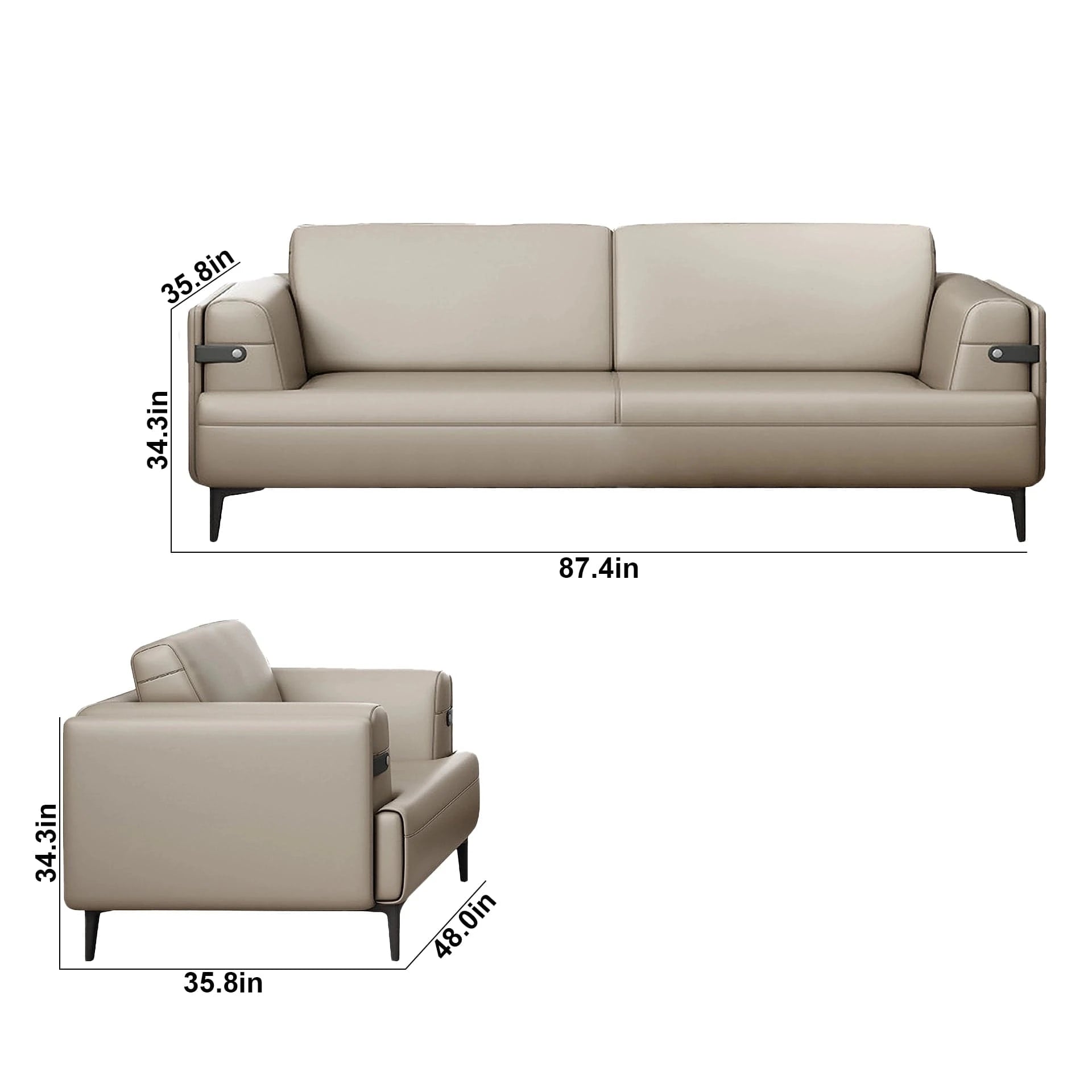 Basti · Modern Office Waiting Area Lounge Seating Set