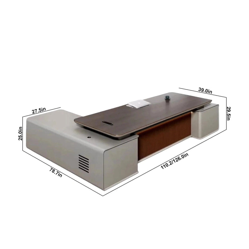Ben · Modern L-Shaped Executive Desk