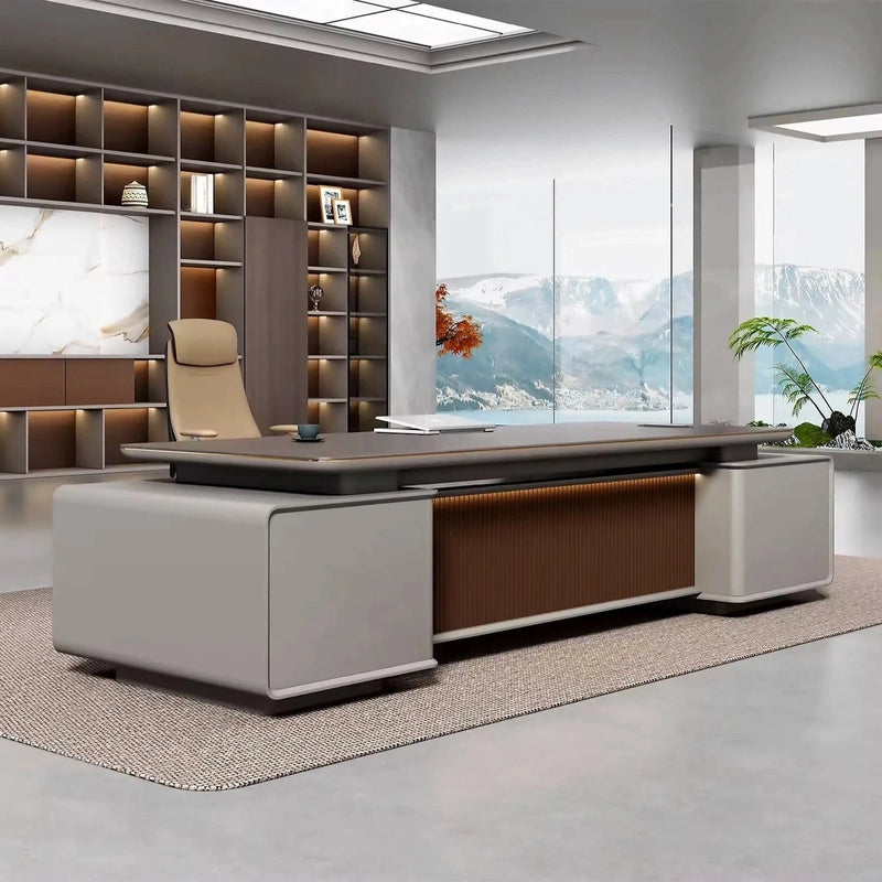 Ben · Modern L-Shaped Executive Desk