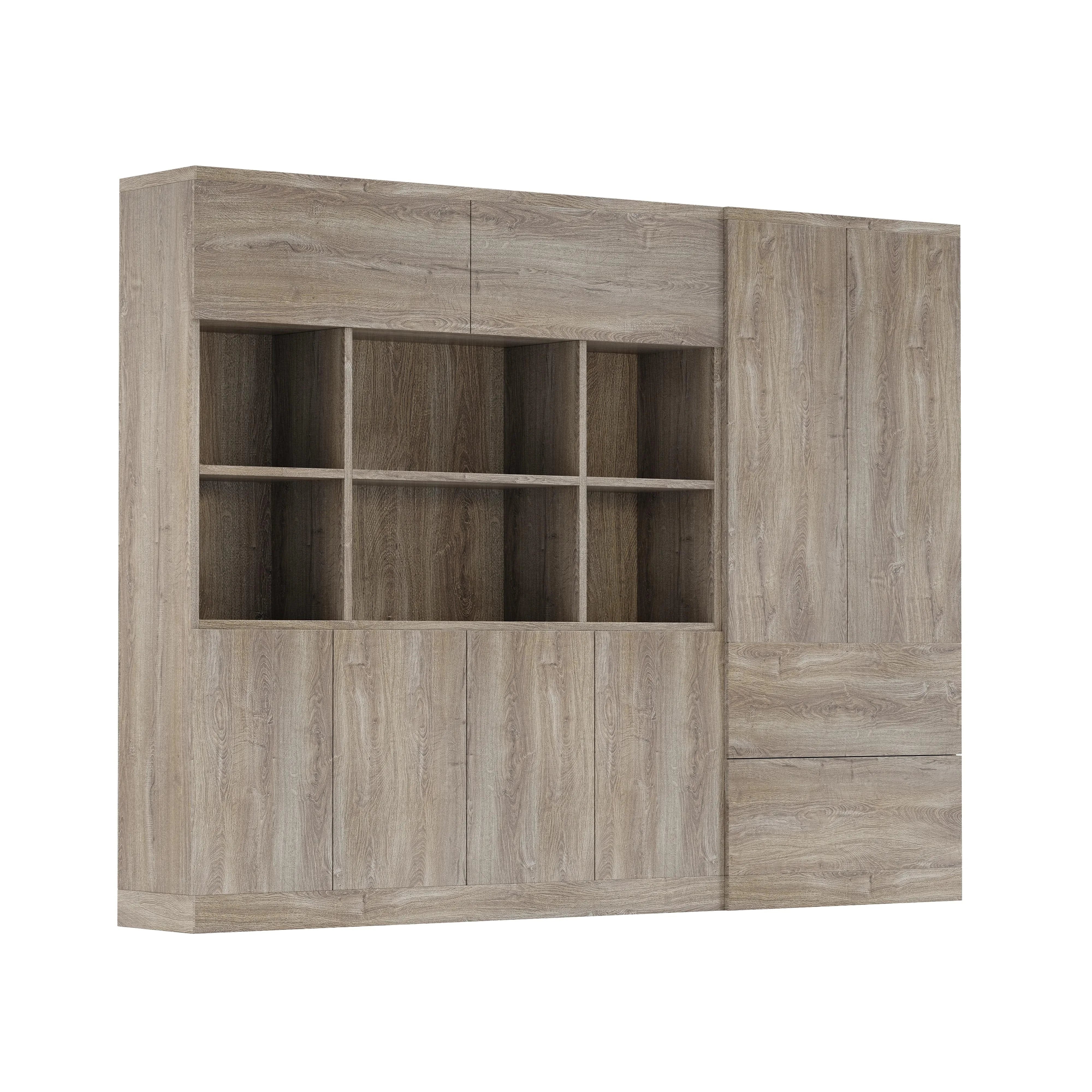 Benedict ยท Mixed Media Office Shelves & Storage Cabinets