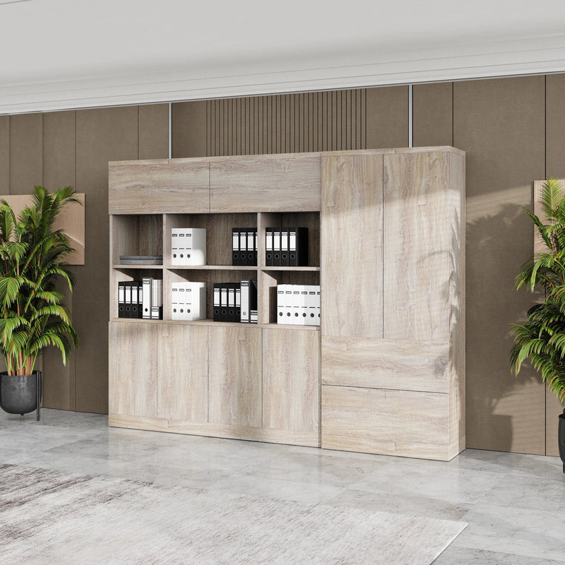 Benedict ยท Mixed Media Office Shelves & Storage Cabinets