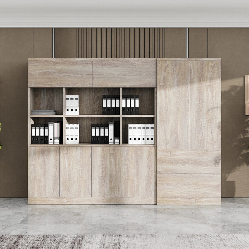 Benedict ยท Mixed Media Office Shelves & Storage Cabinets