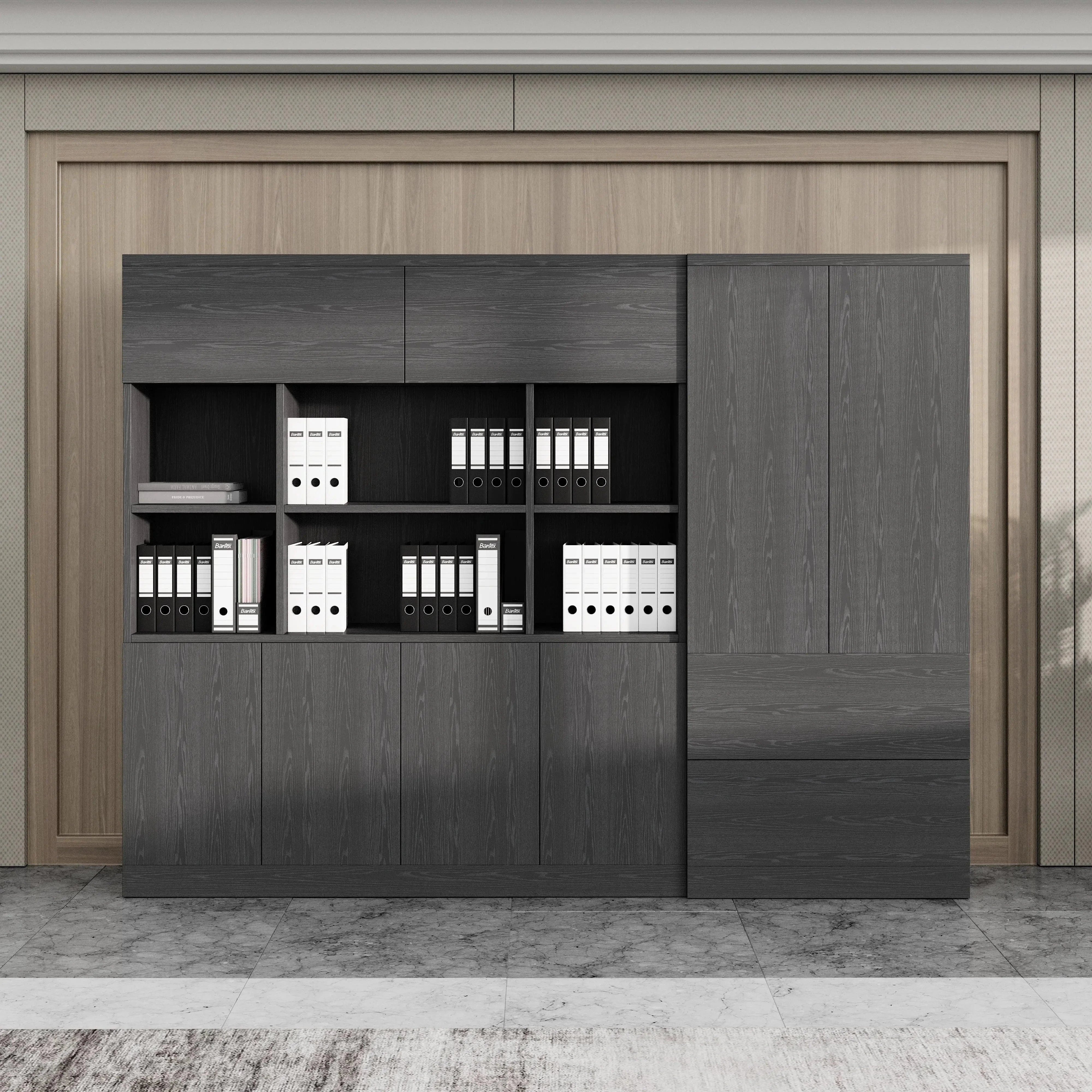 Benedict ยท Mixed Media Office Shelves & Storage Cabinets