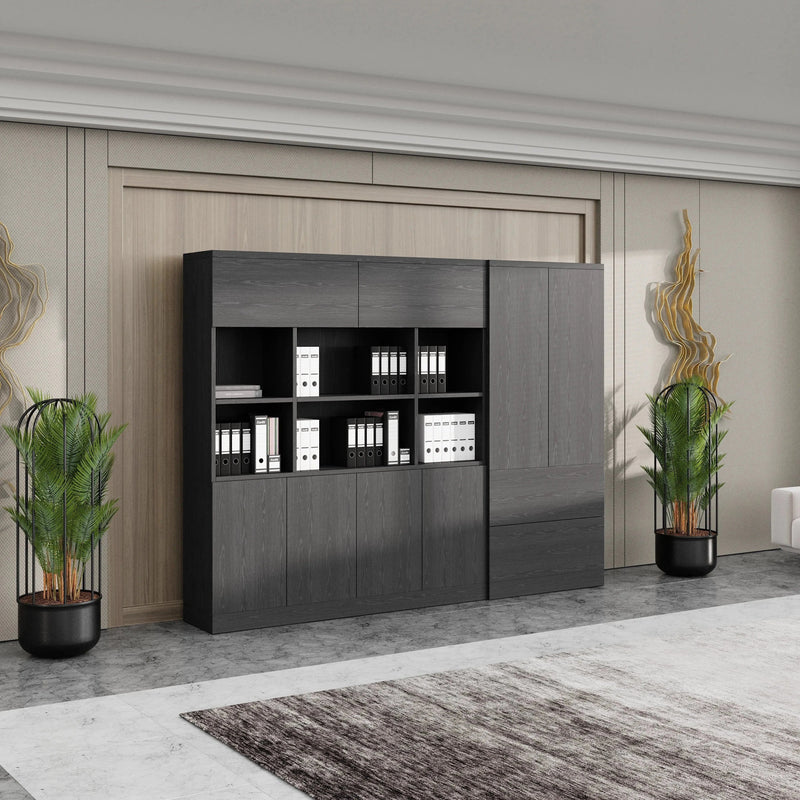 Benedict ยท Mixed Media Office Shelves & Storage Cabinets