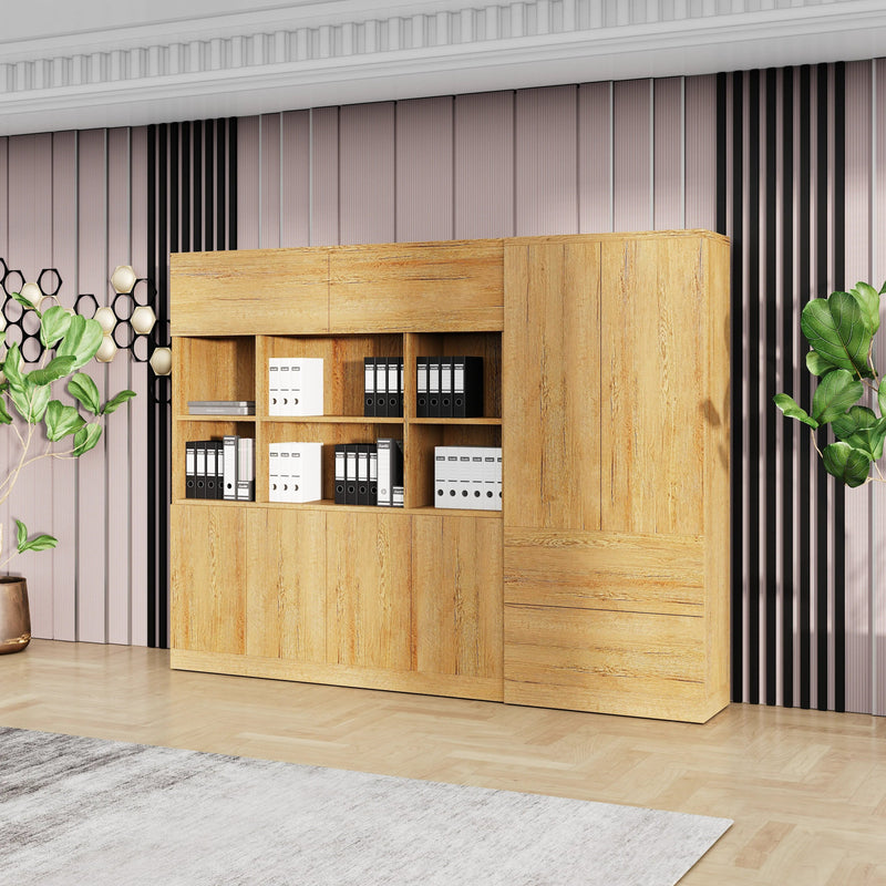 Benedict ยท Mixed Media Office Shelves & Storage Cabinets