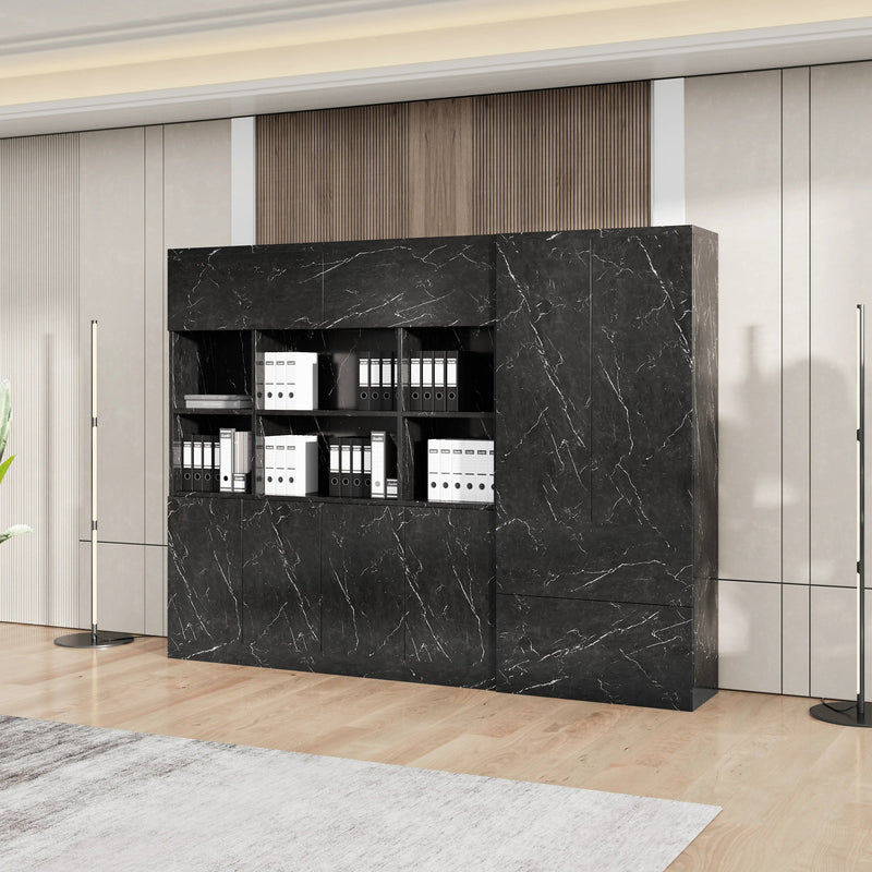 Benedict ยท Mixed Media Office Shelves & Storage Cabinets