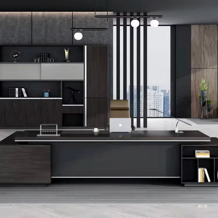 Benet ยท Modern L-Shaped Executive Desk