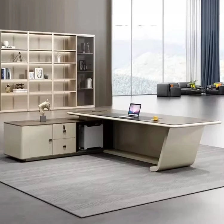 Benny · Modern L-Shaped Executive Desk