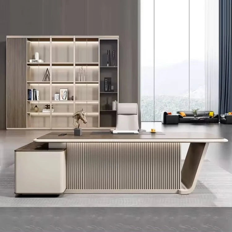 Benny · Modern L-Shaped Executive Desk