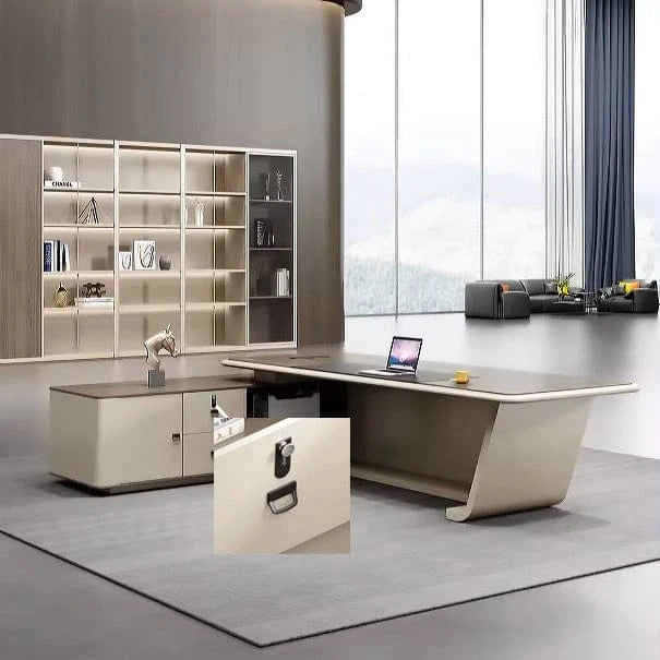 Benny · Modern L-Shaped Executive Desk