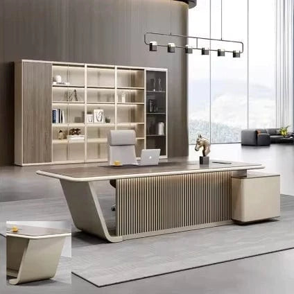 Benny · Modern L-Shaped Executive Desk