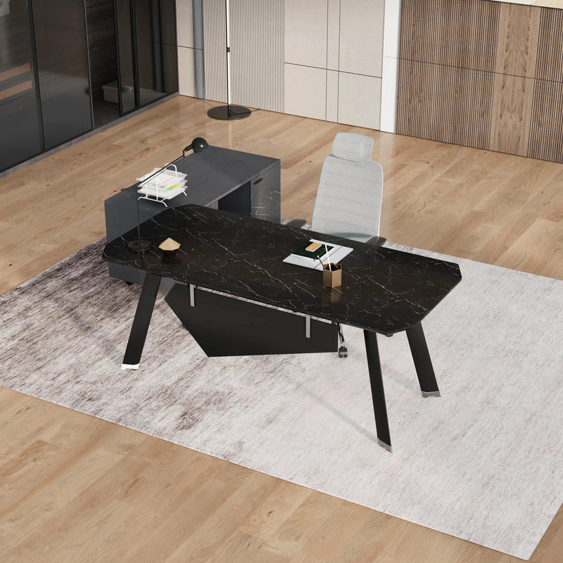Bentley · Executive Desk w/ Mobile Storage