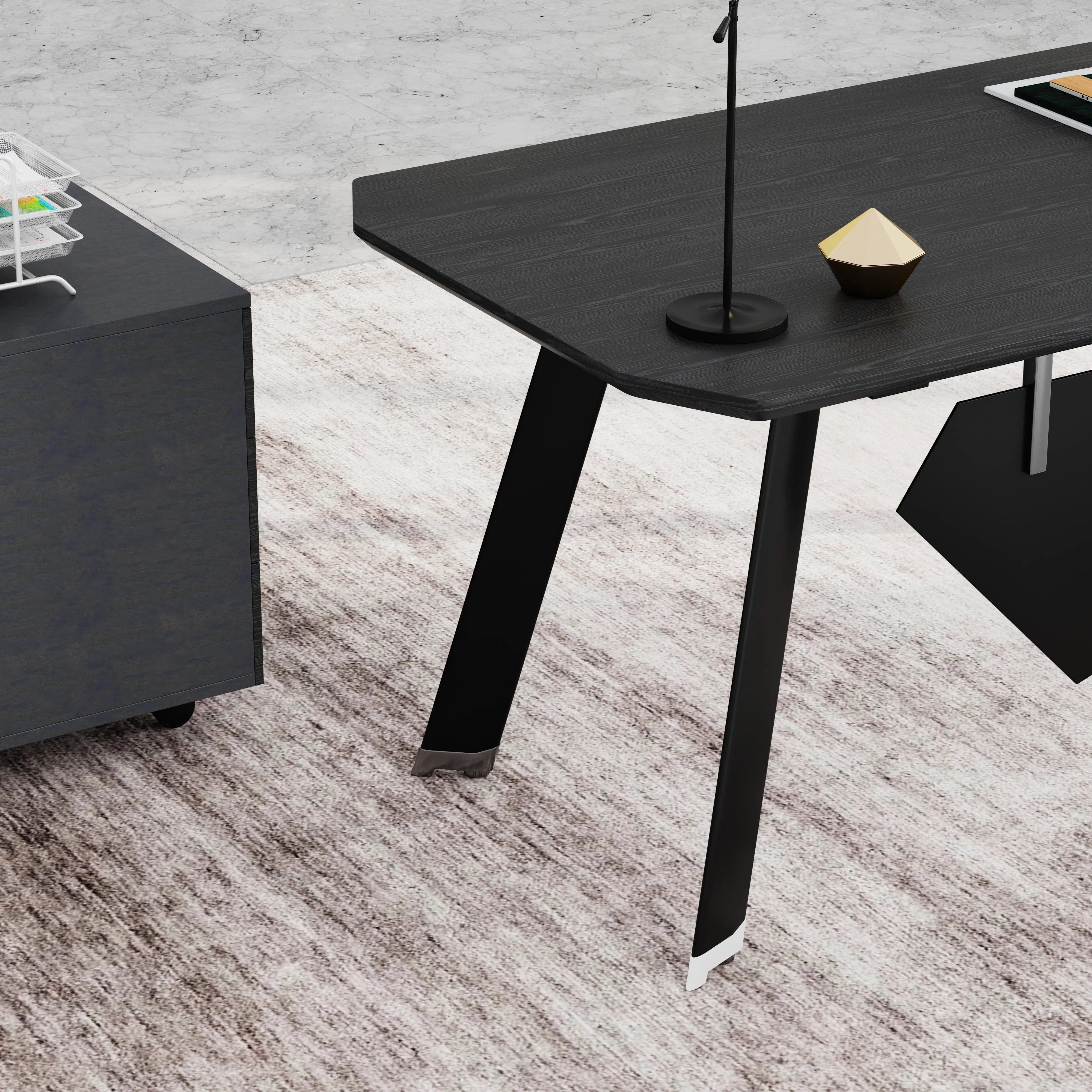 Bentley · Executive Desk w/ Mobile Storage