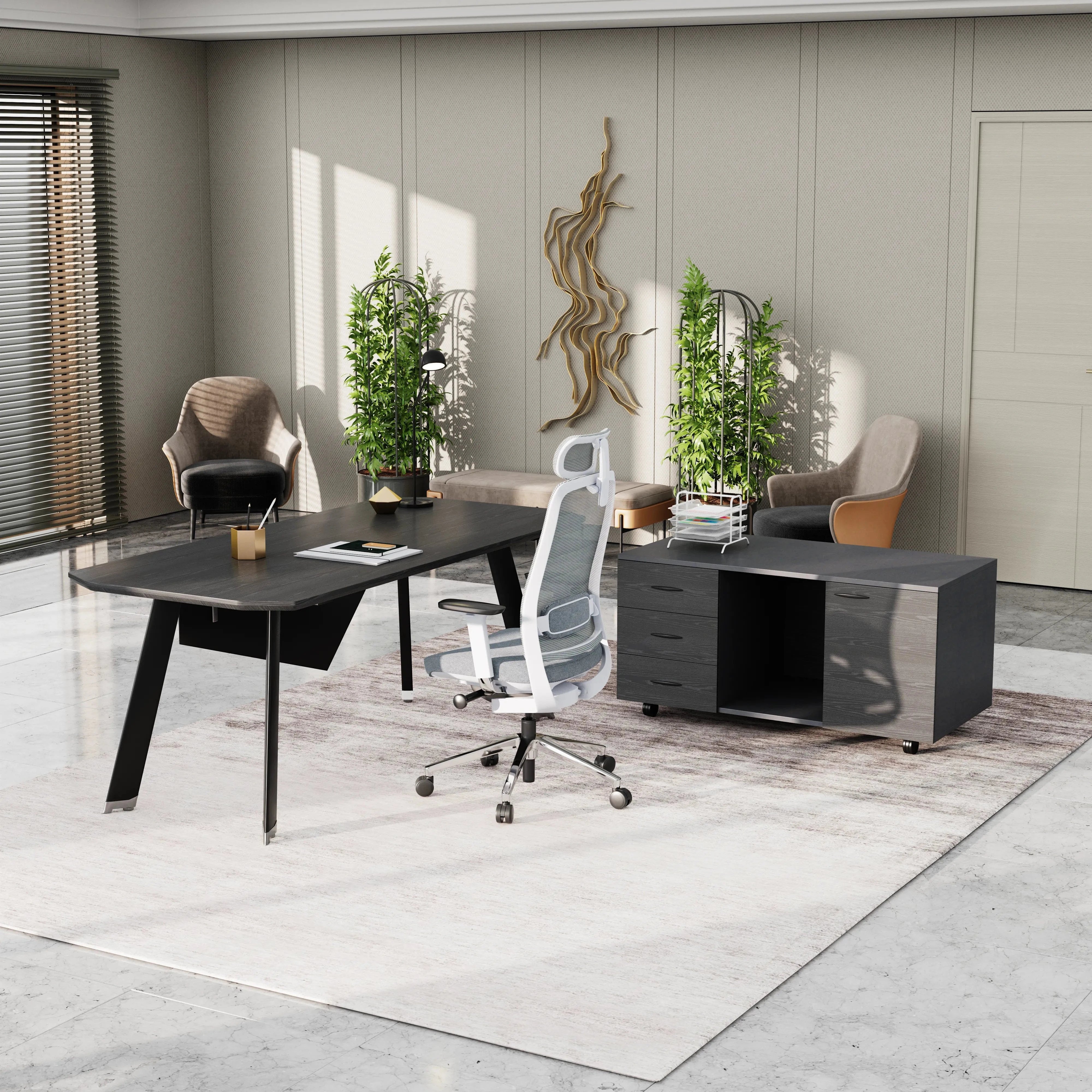Bentley · Executive Desk w/ Mobile Storage