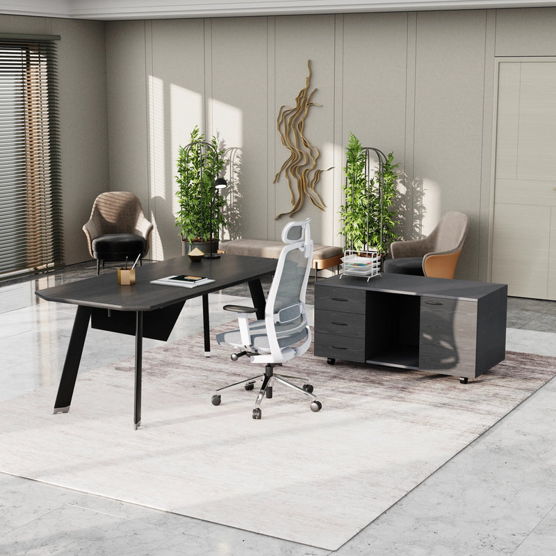 Bentley · Executive Desk w/ Mobile Storage