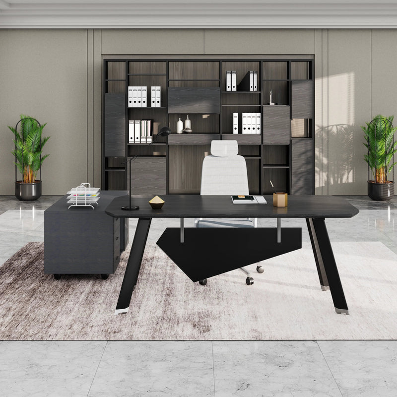 Bentley · Executive Desk w/ Mobile Storage