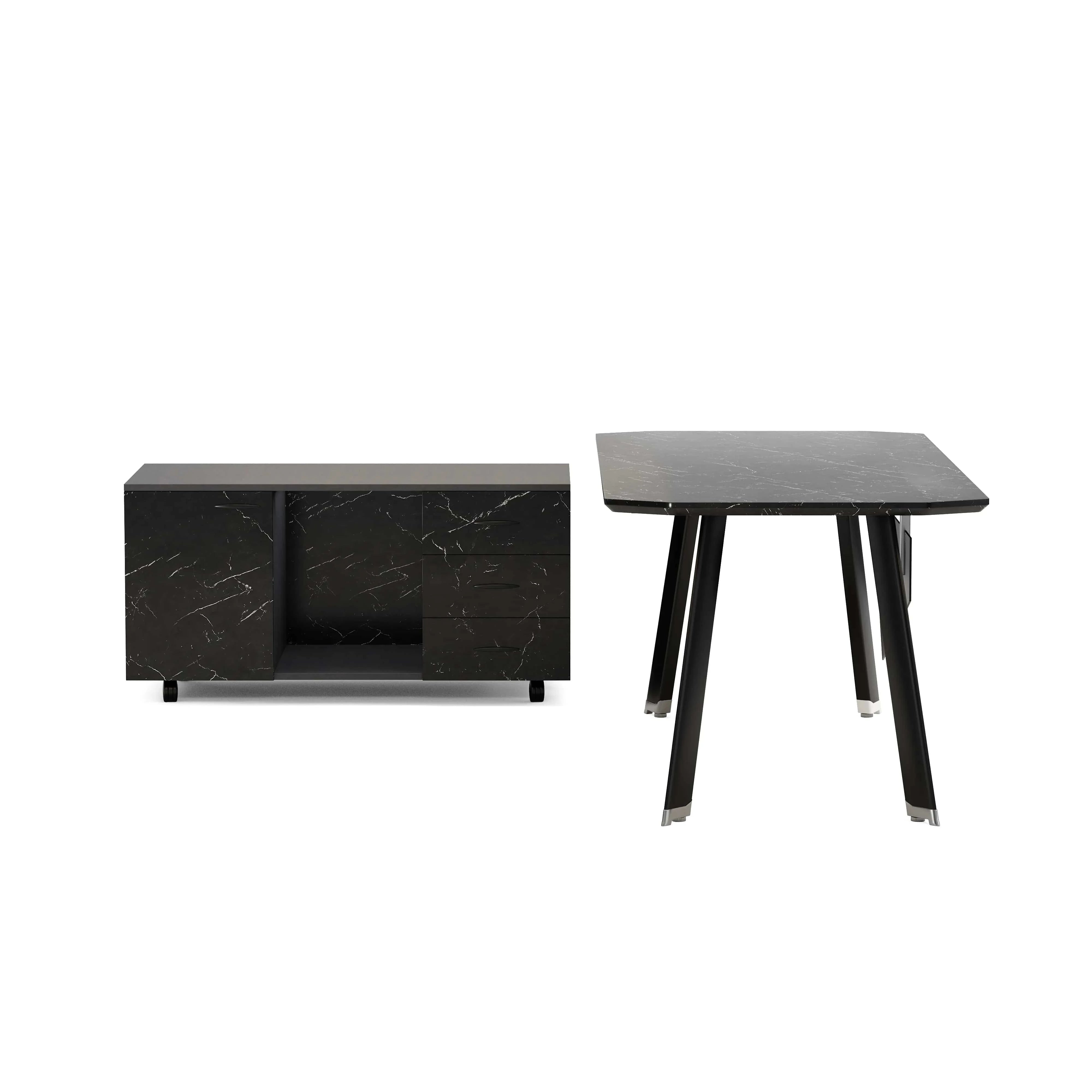 Bentley · Executive Desk w/ Mobile Storage