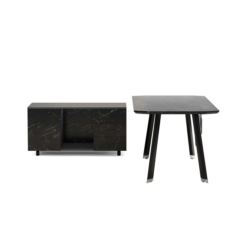 Bentley · Executive Desk w/ Mobile Storage