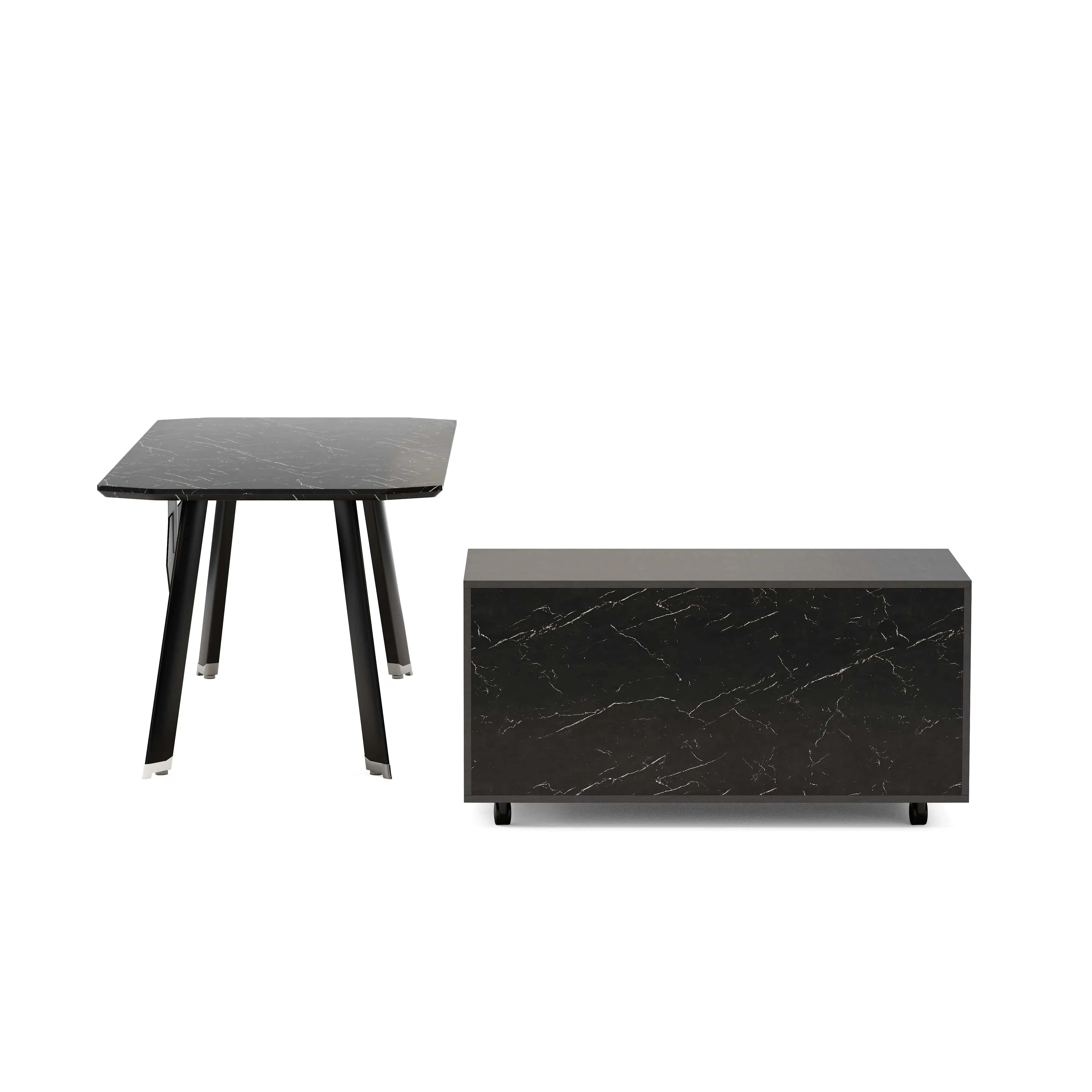 Bentley · Executive Desk w/ Mobile Storage