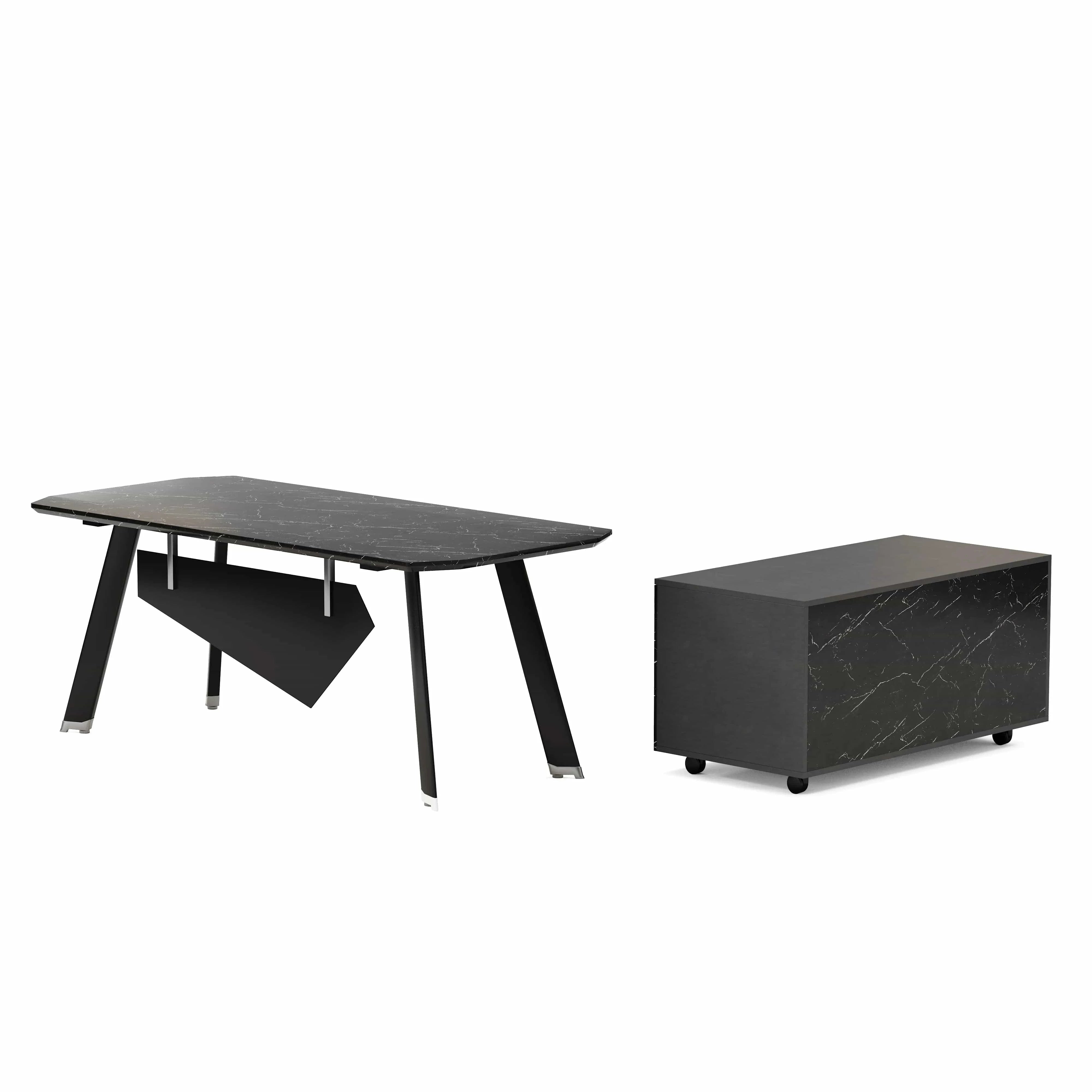 Bentley · Executive Desk w/ Mobile Storage