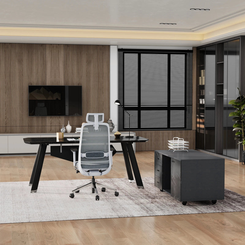 Bentley · Executive Desk w/ Mobile Storage