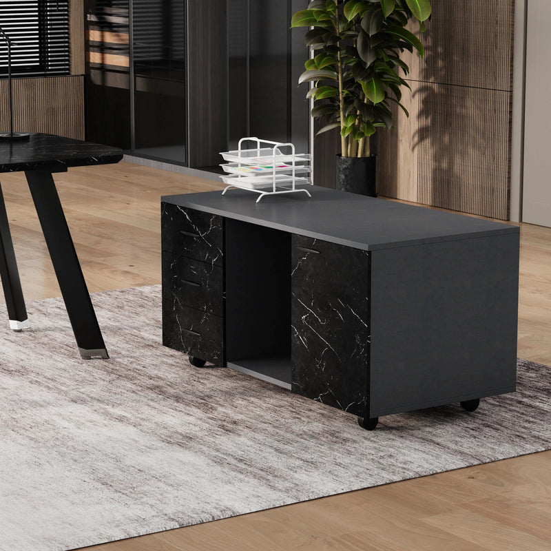 Bentley · Executive Desk w/ Mobile Storage
