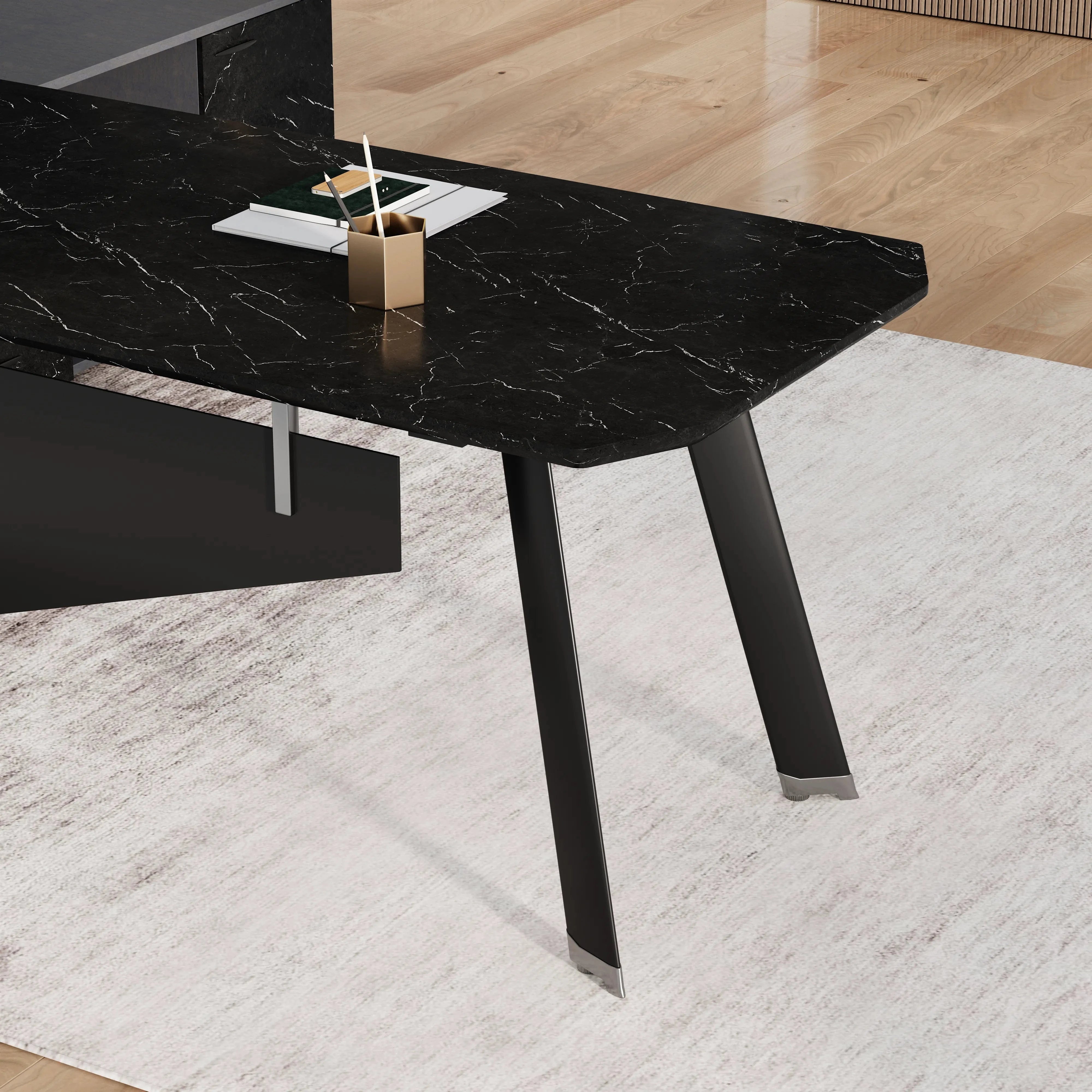 Bentley · Executive Desk w/ Mobile Storage