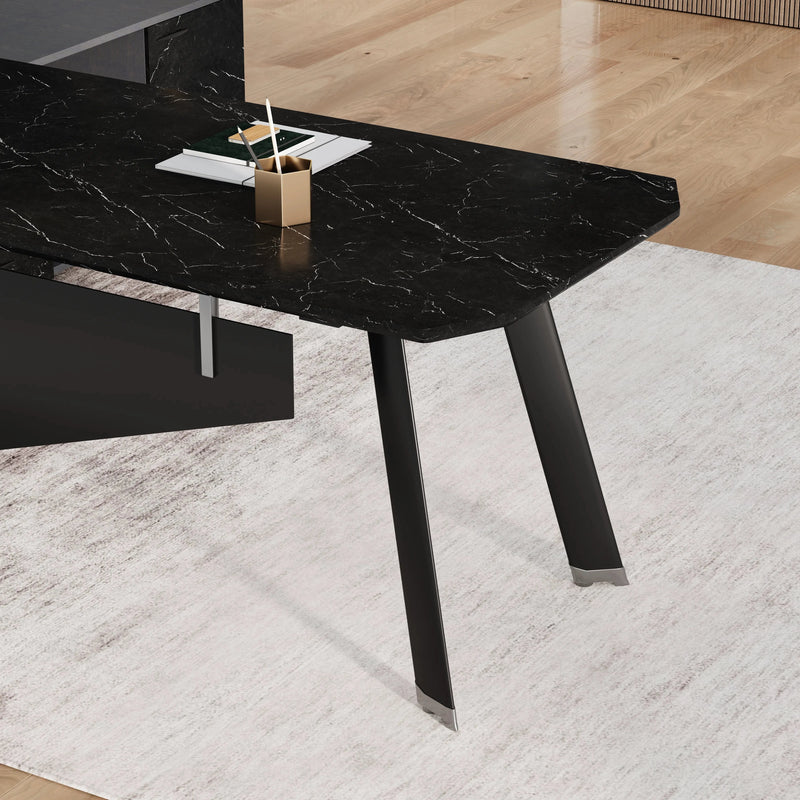 Bentley · Executive Desk w/ Mobile Storage