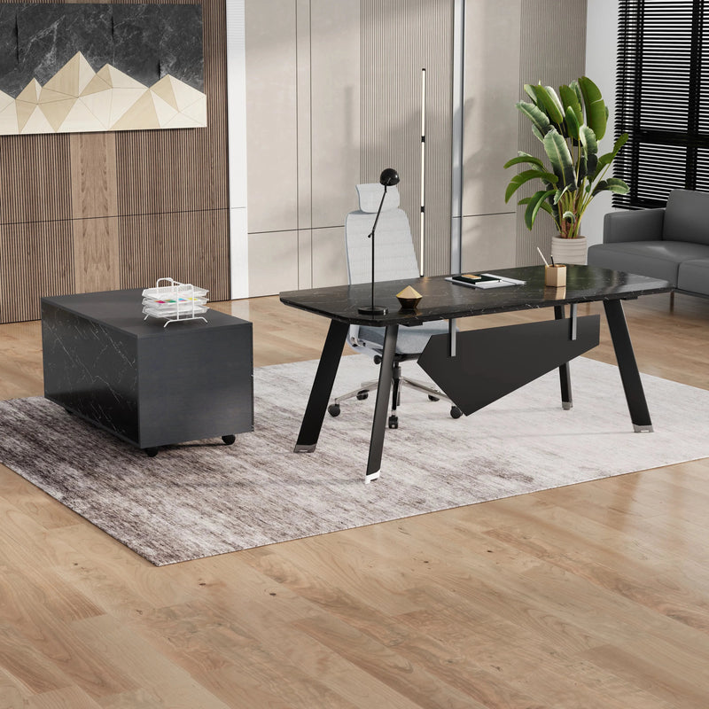Bentley · Executive Desk w/ Mobile Storage