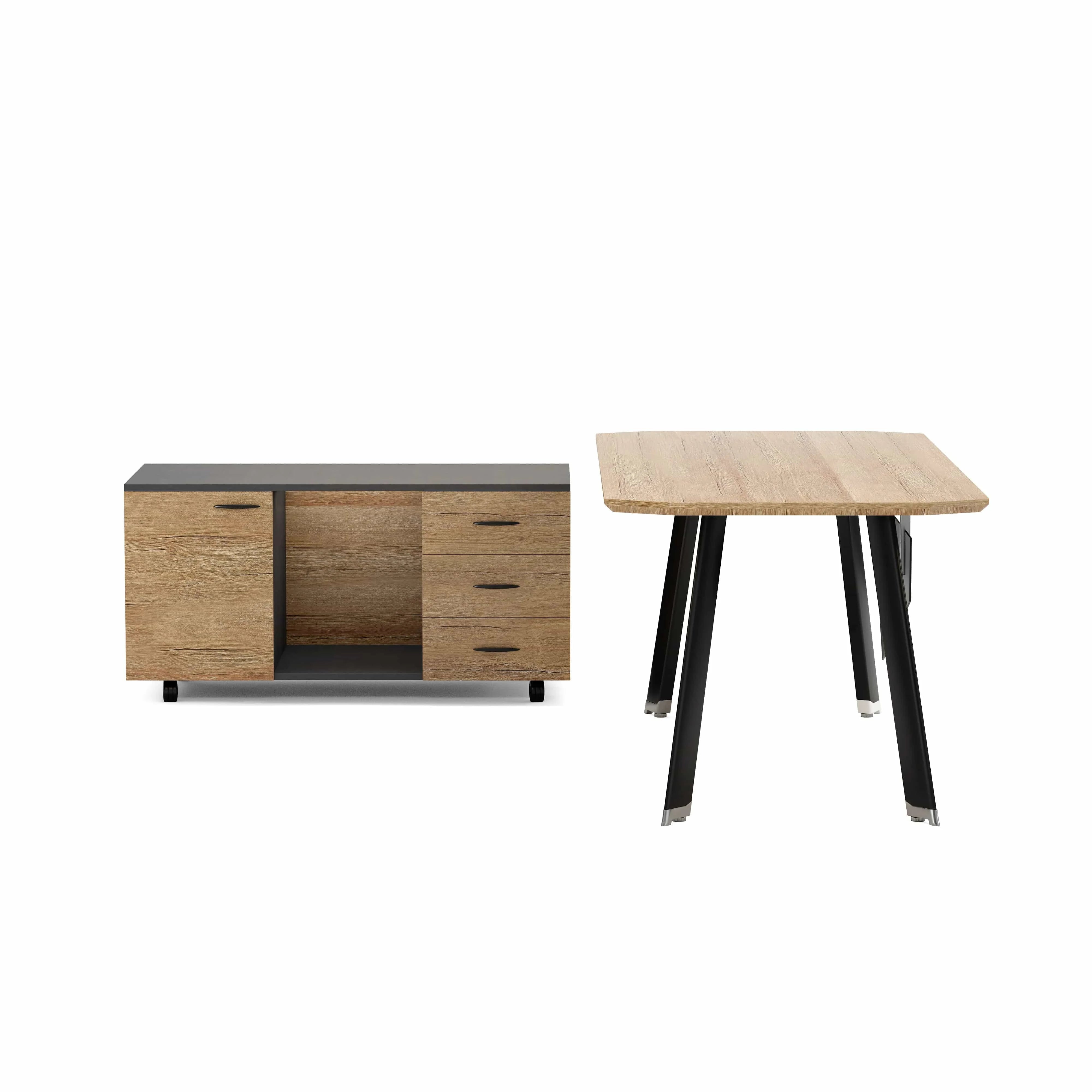 Bentley · Executive Desk w/ Mobile Storage