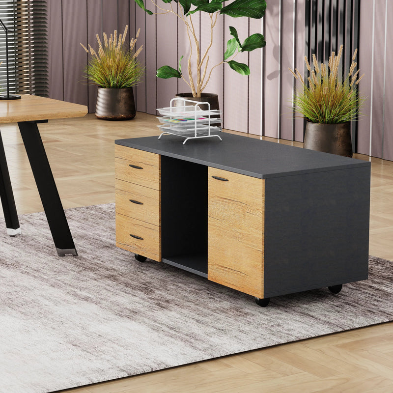 Bentley · Executive Desk w/ Mobile Storage