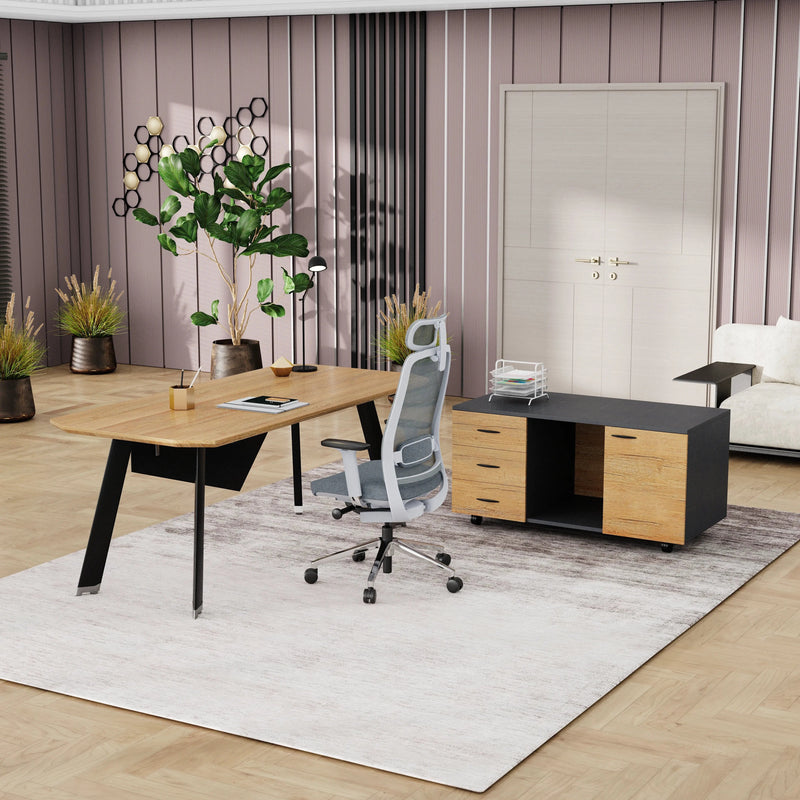Bentley · Executive Desk w/ Mobile Storage