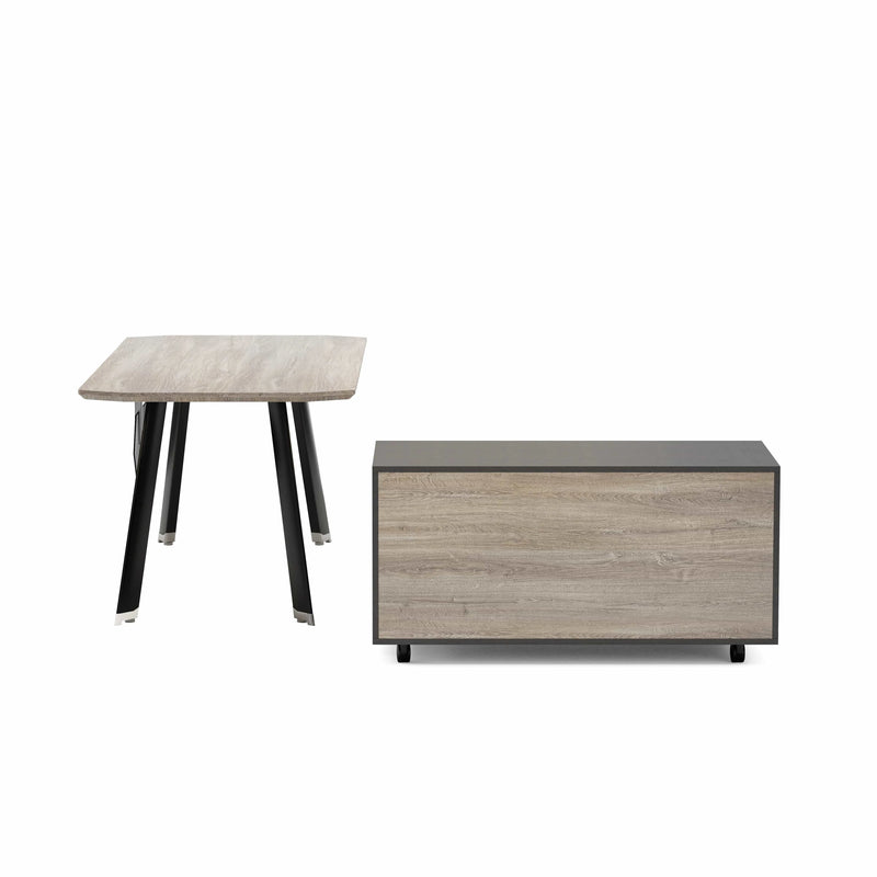 Bentley · Executive Desk w/ Mobile Storage