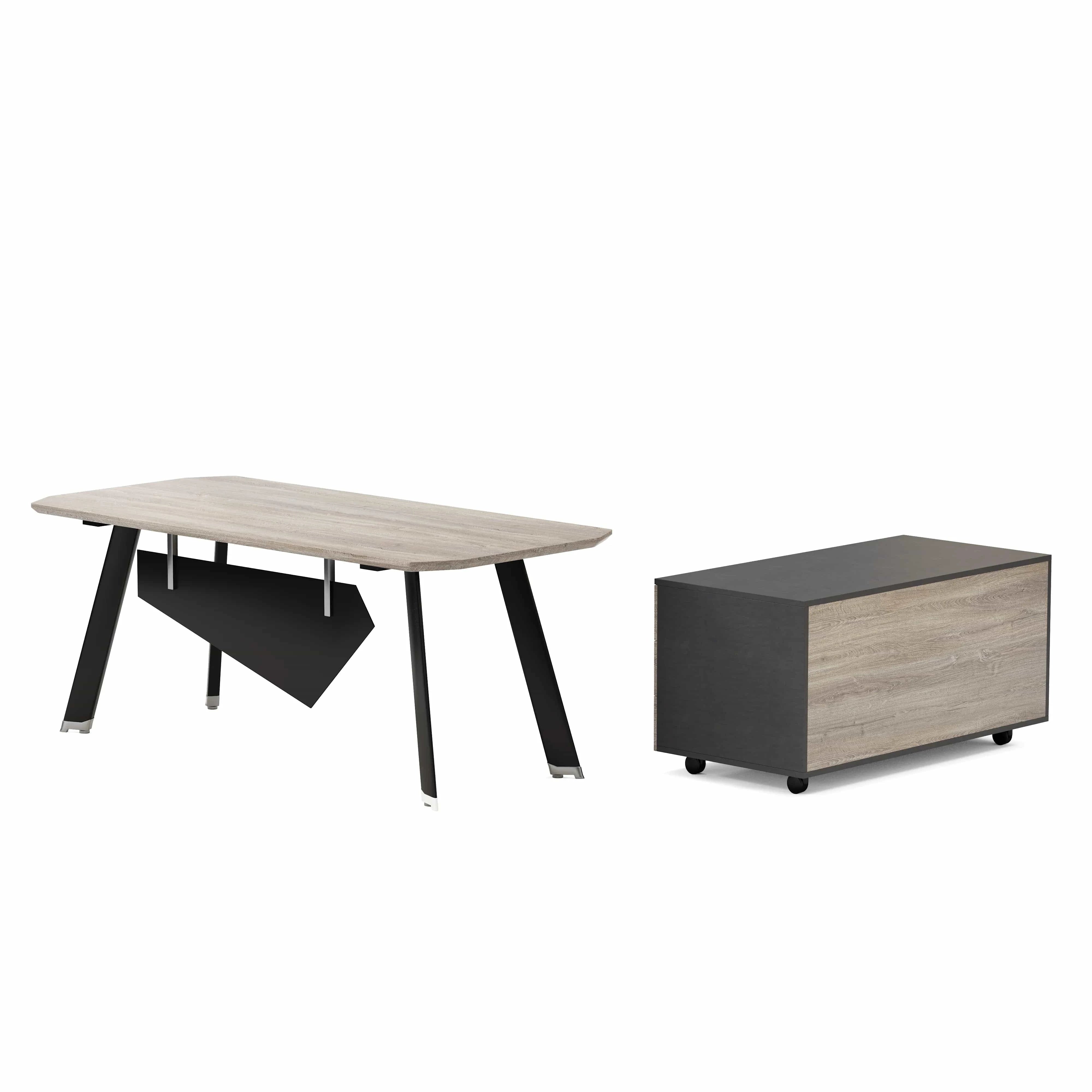 Bentley · Executive Desk w/ Mobile Storage