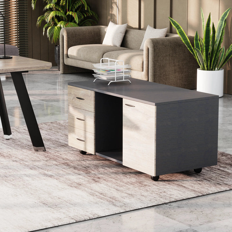 Bentley · Executive Desk w/ Mobile Storage